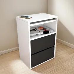 Mueble Cajonera Mesa Noche Melamina Velador Mueble Cajonera Mesa Noche Melamina Velador